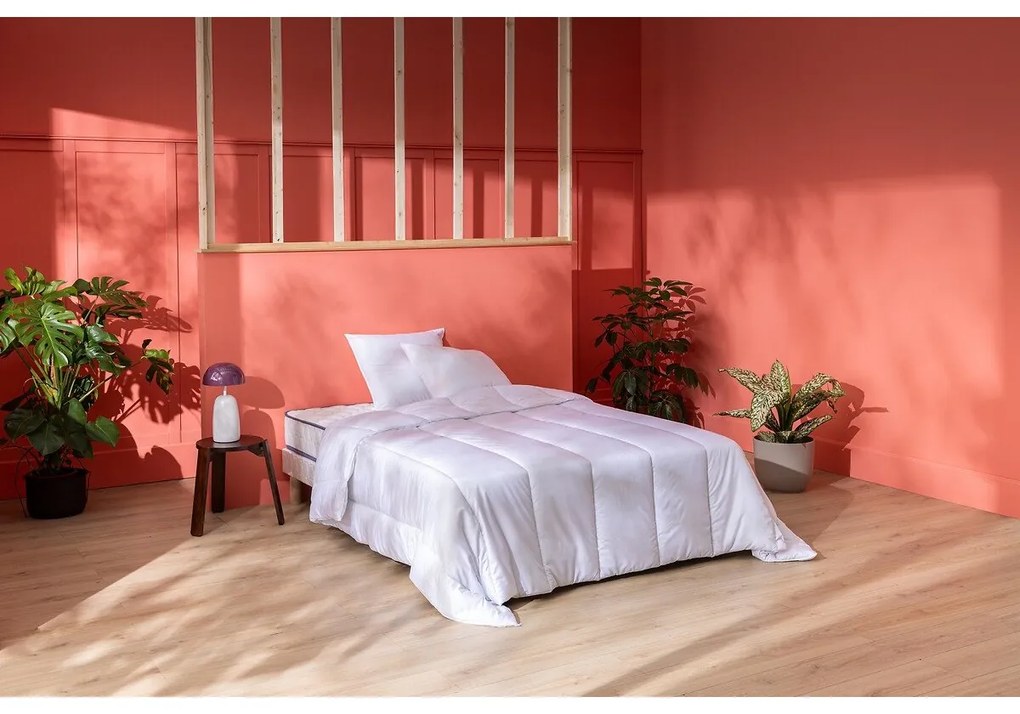Matras, lattenbodem, dekbed en kussenset