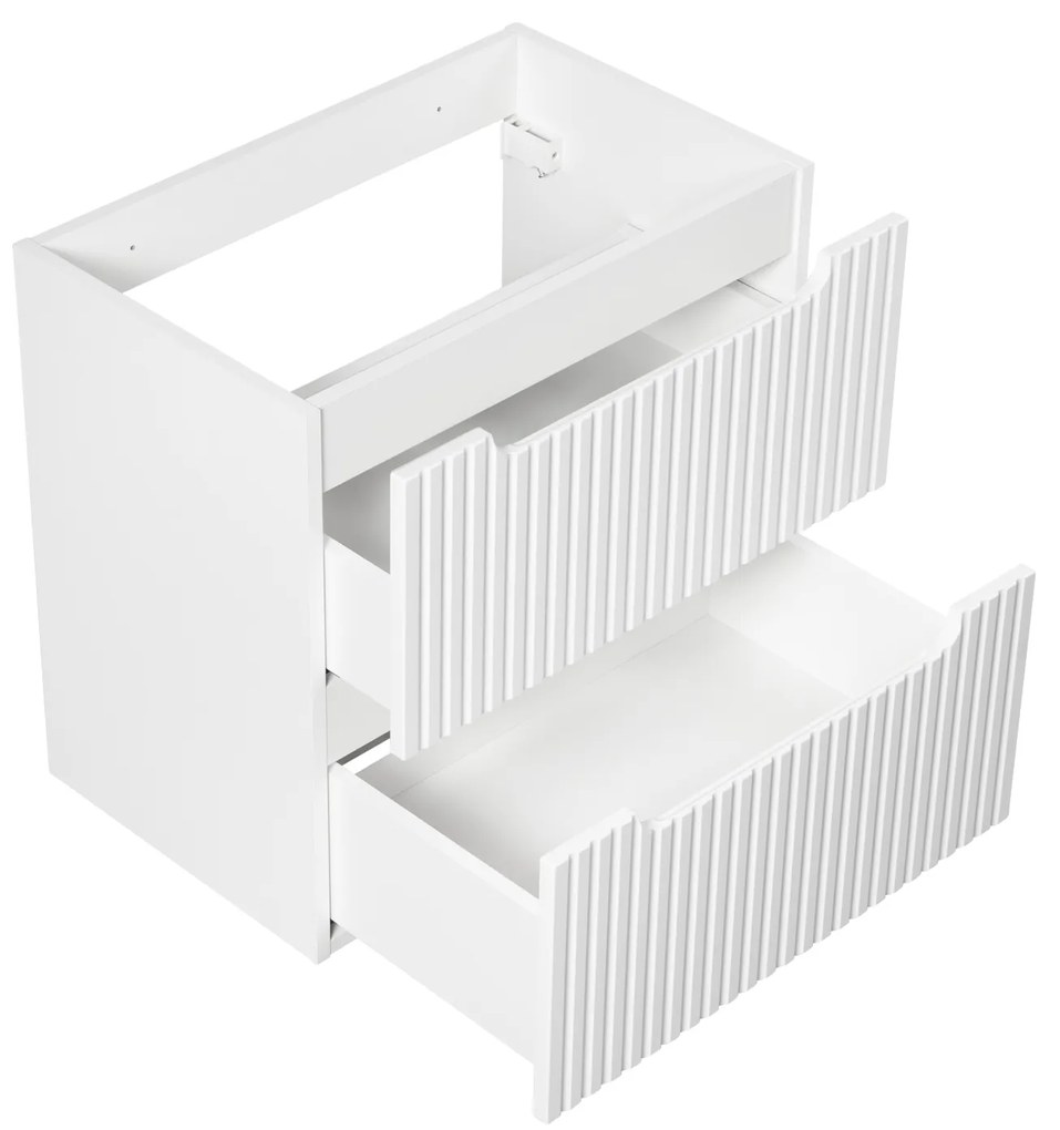 Comad Nova White onderkast met 2 lades 60x40x60cm wit