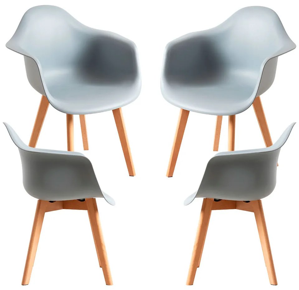 Set 4 Belu Stoelen