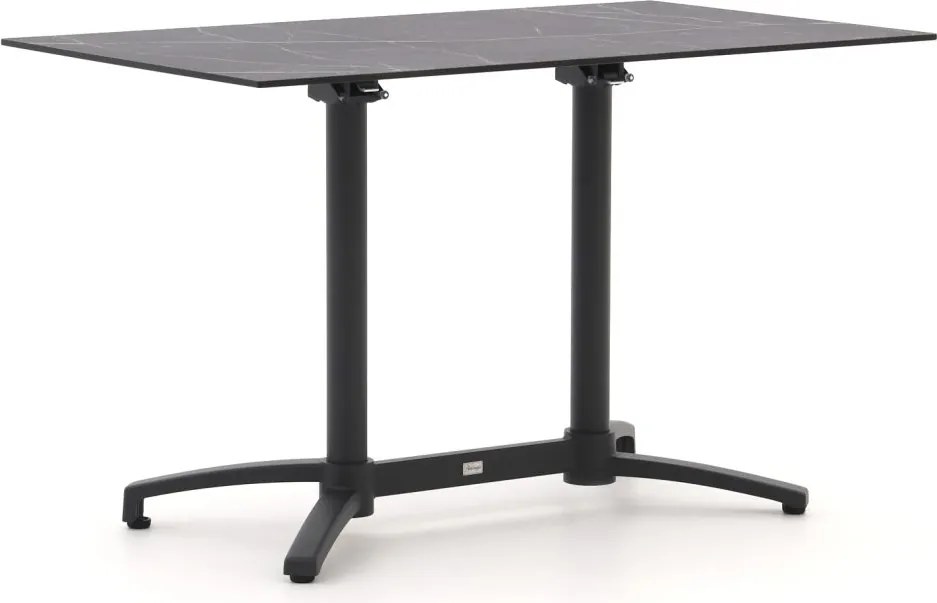 Inklapbare tafel Bellagio  | Vierkant  | Tuintafel Kunststof | 120x70cm | 4 personen | Kees Smit Tuinmeubelen