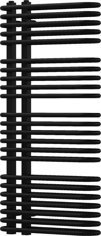 Mexen Amor badkamerradiator 1000 x 500 mm, 809 W, zwart - W120-1000-500-00-70