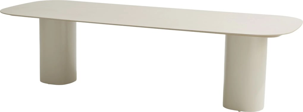 Bosco dining tuintafel 300x110xH75 cm keramiek oyster linen Taste 4SO