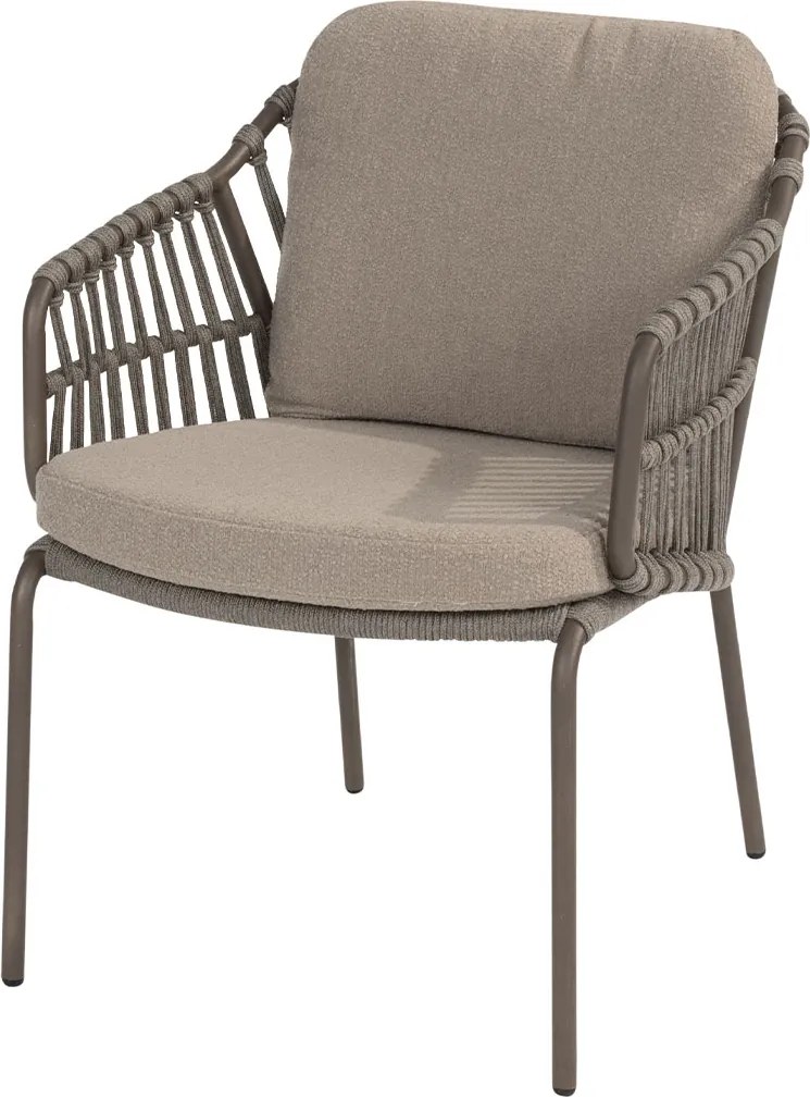 4 Seasons Capalbio tuinset 7-delig terre - Denia tuintafel 240x105 cm