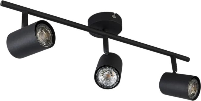 Smart spots zwart kantelbaar incl. WiFi GU10 - Jeana 3