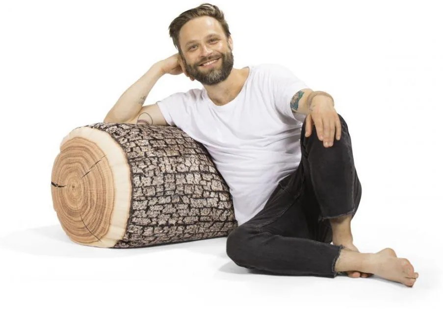 DotCom Houten Poef 50/100