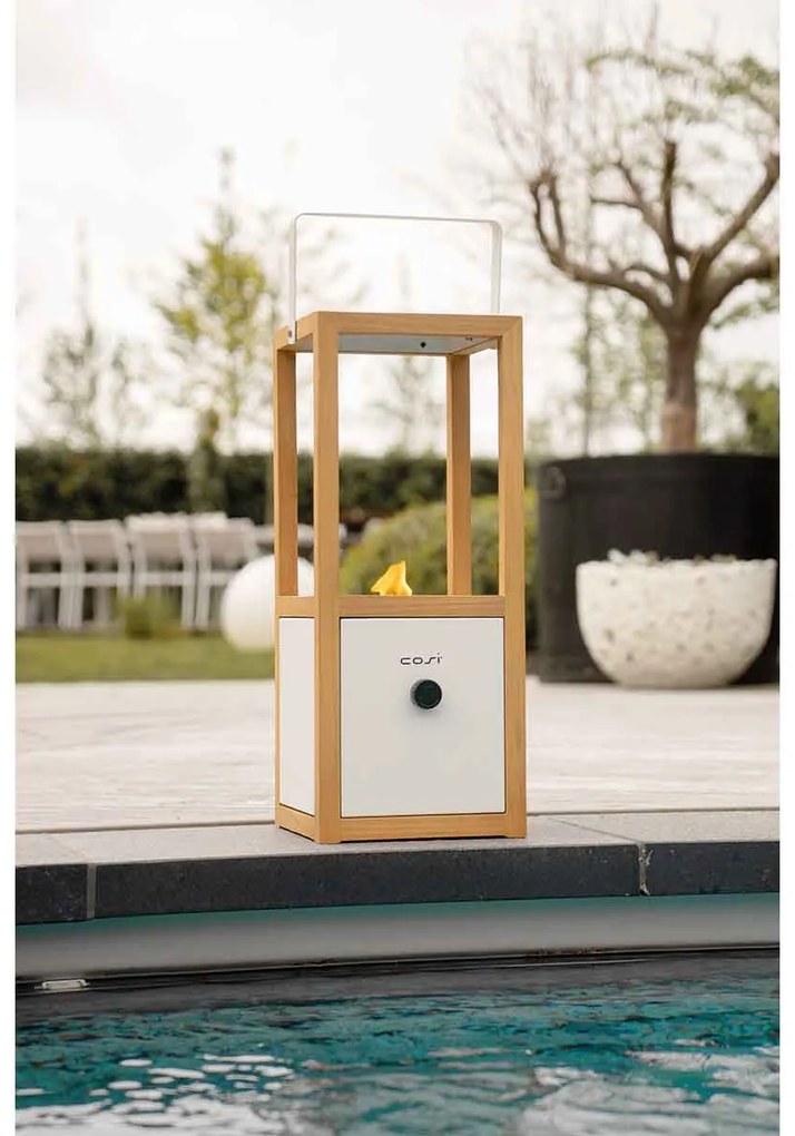 Cosi Fires - Cosiscoop Urban white - gaslantaarn