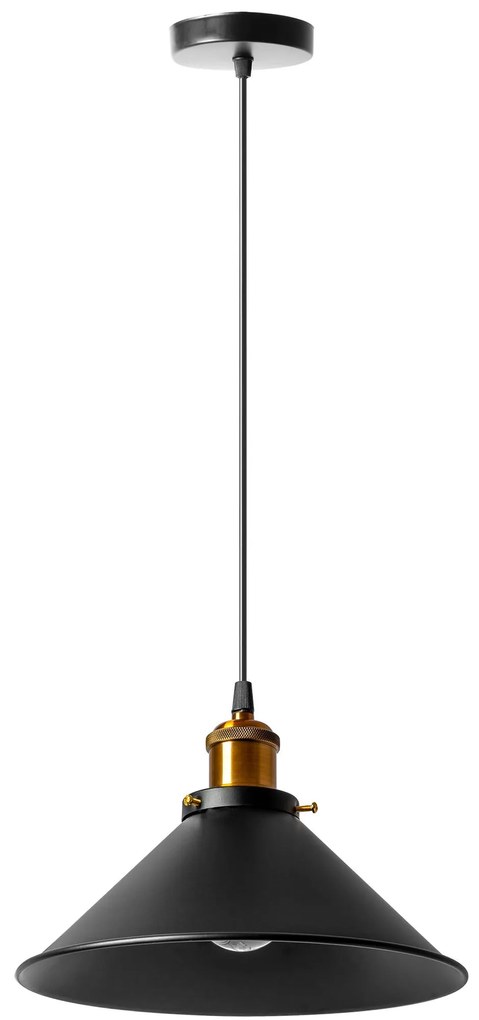 HANGLAMP PORTO ZWART