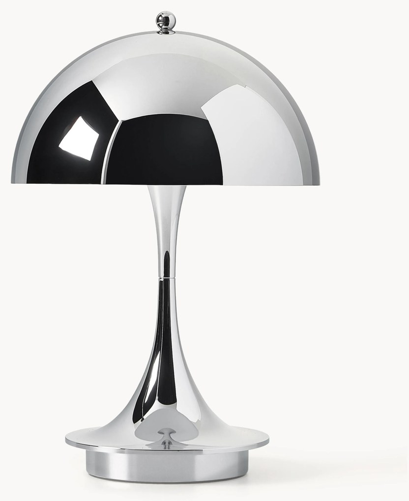 Kleine draagbare LED-tafellamp Panthella 160, design Verner Panton
