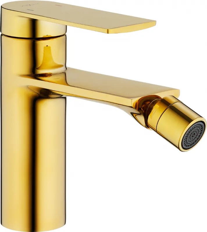 Mexen Zero gouden bidetkraan - 71120-50