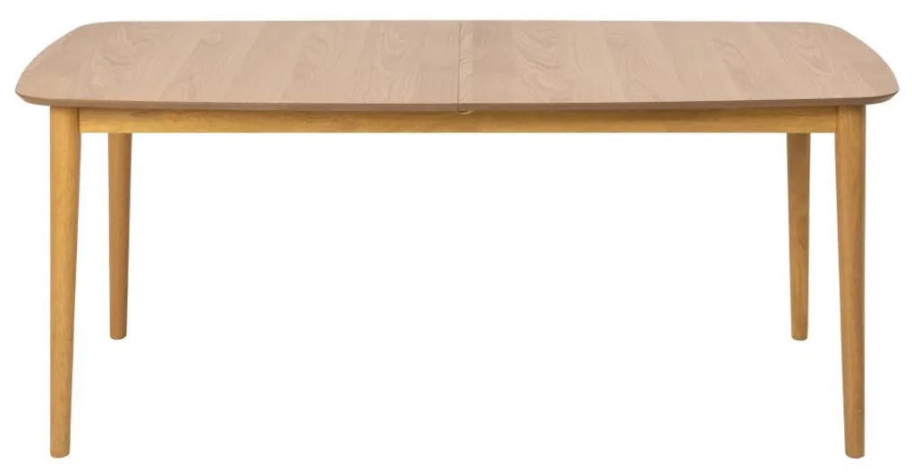 Uitschuifbare Eettafel Eiken 180/220 Cm