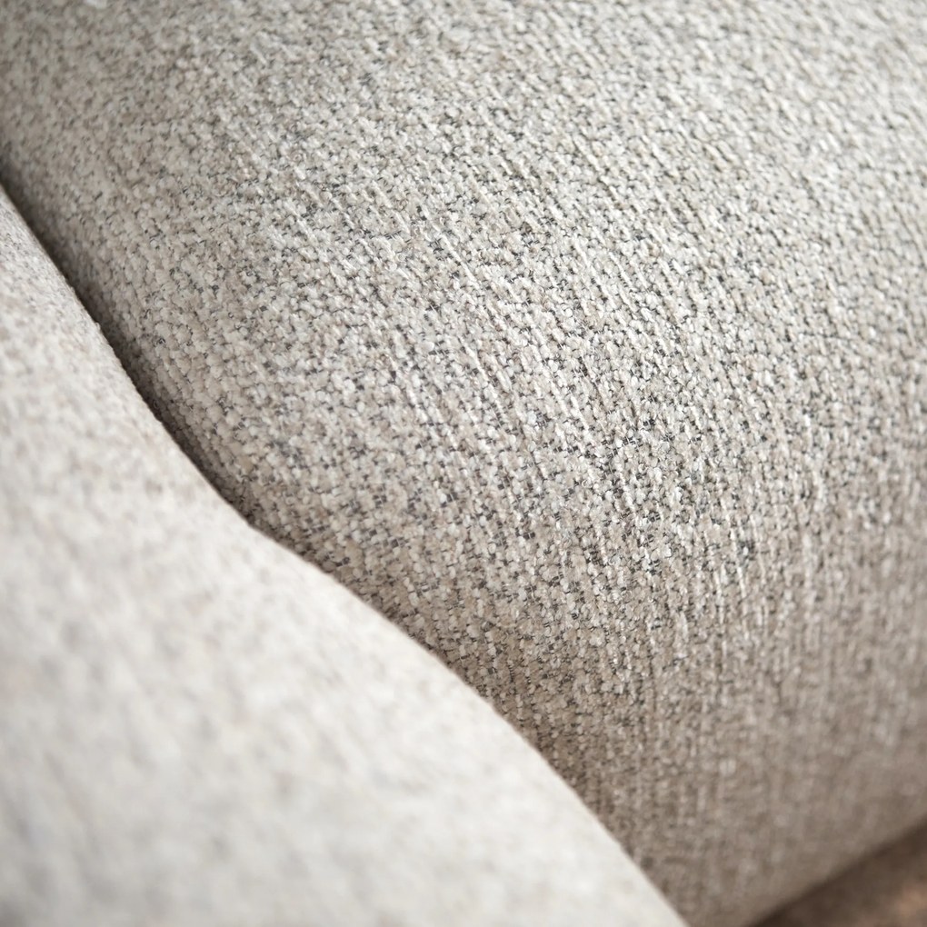 PEPP Interiors Soul Beige Hoekbank Met Chaise Longue Links