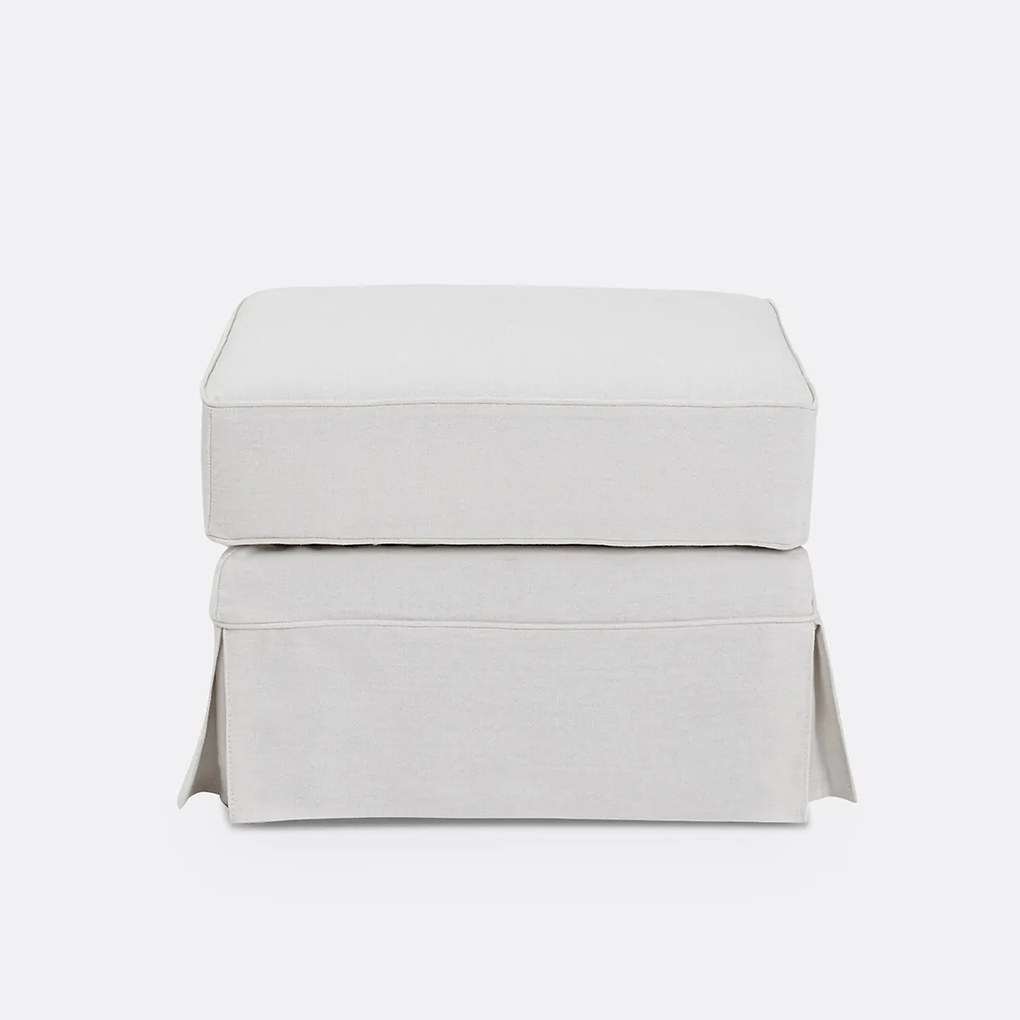 Poef, afneembare hoes, dik linnen, superieur comfort, ADELIA