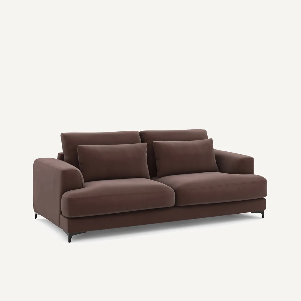 3-zits slaapbank van fluweellinnen, Marsile