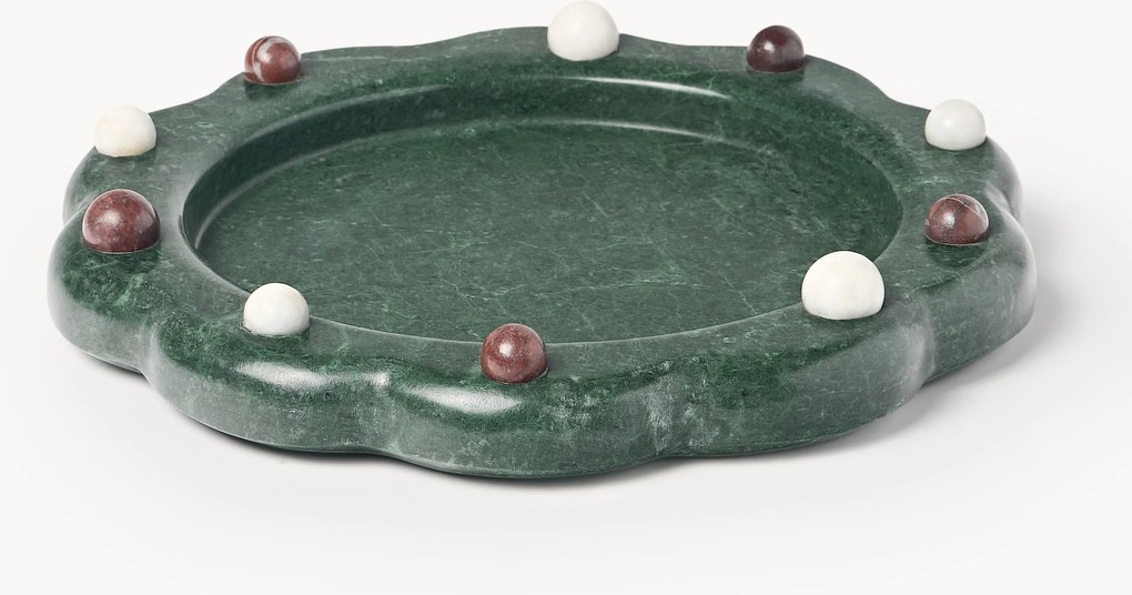 Decoratief kerst dienblad Cutemas van marmer