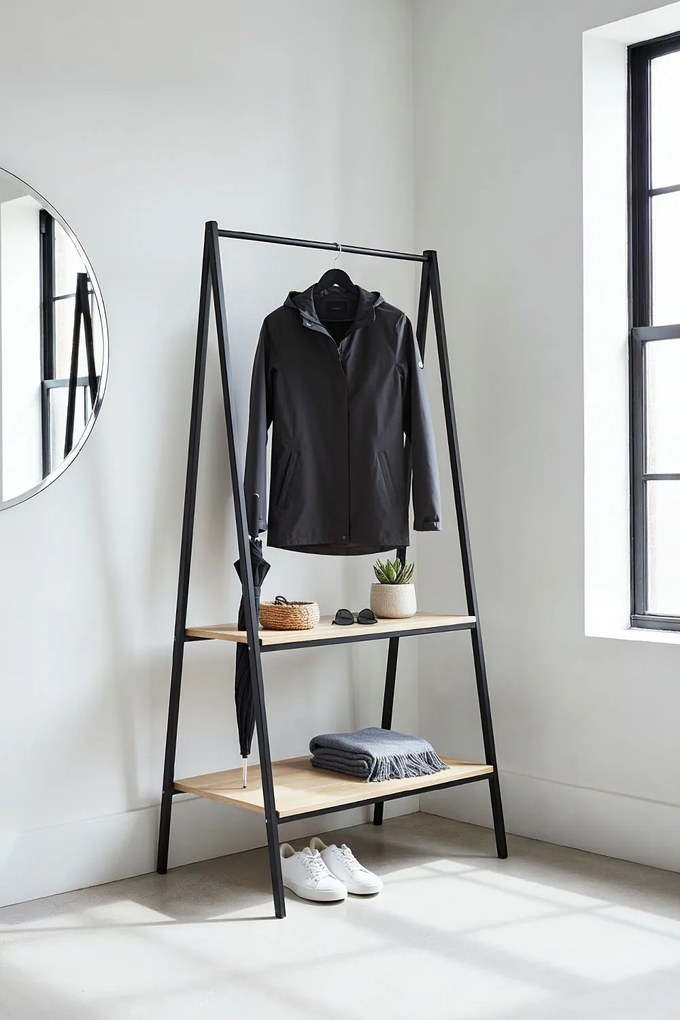 Syen Houten Kapstok met Planken