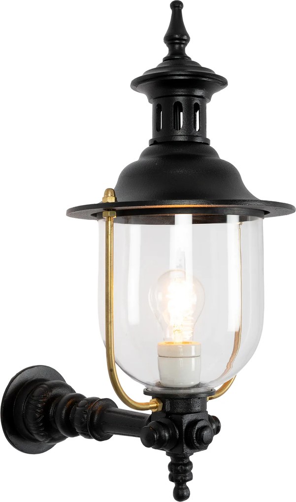 Lindau Muurlamp Zwart