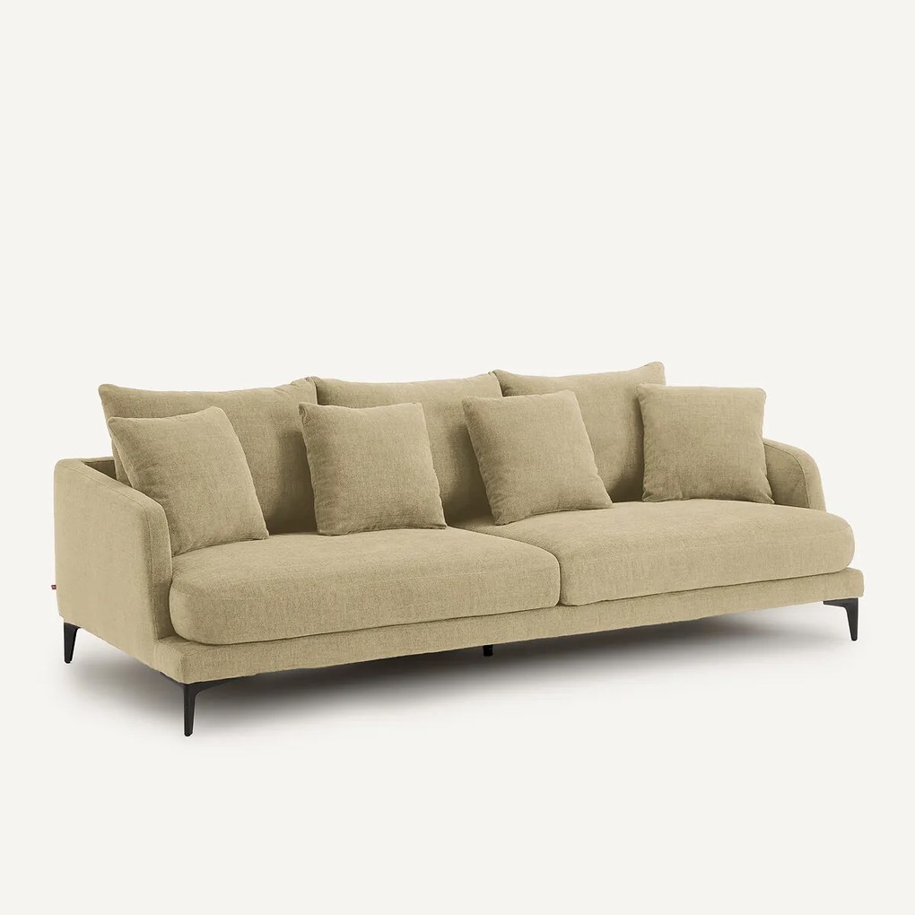 3- of 4-zitsbank van gevlochten polyester, MODERNISTE, ontwerp Emmanuel Gallina