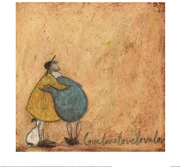 Kunstdruk Sam Toft - Love love love