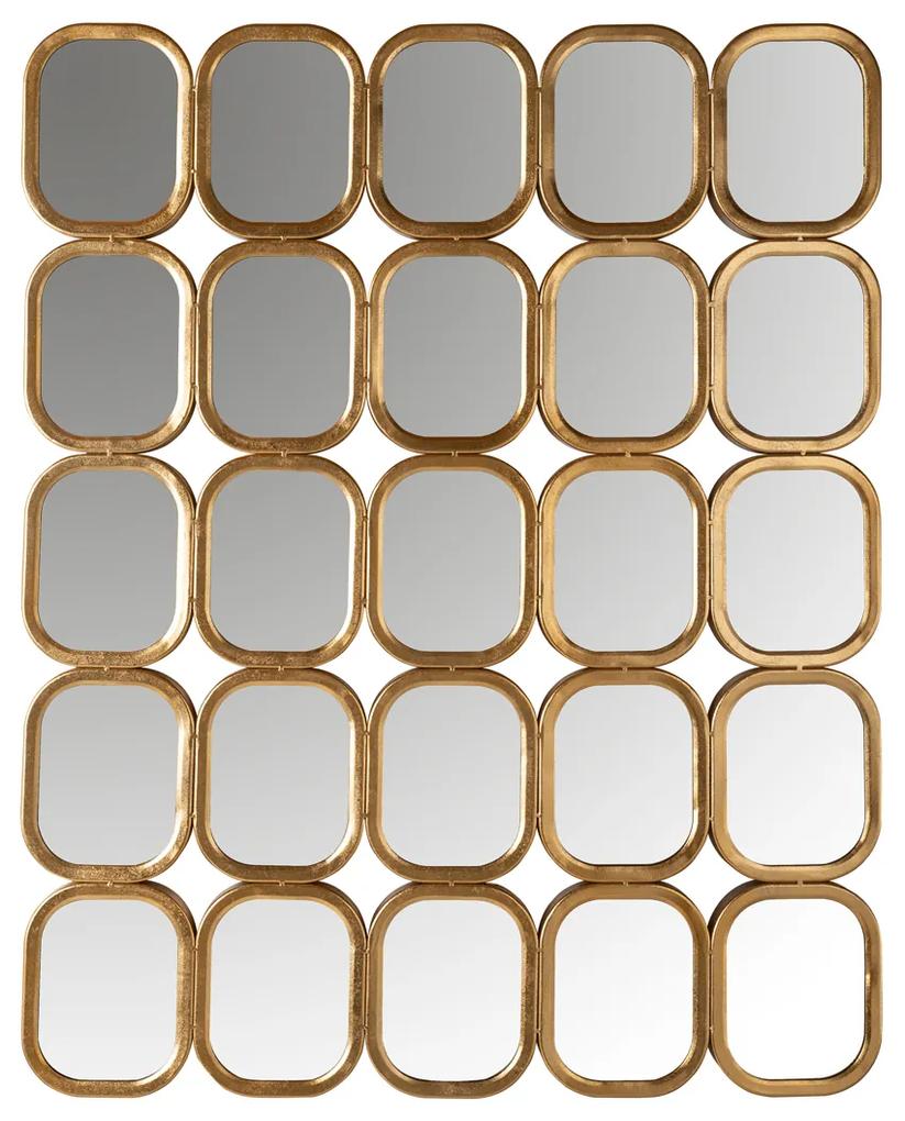 Richmond Interiors Marila Gouden Spiegel Met 25 Spiegels - 80x99cm