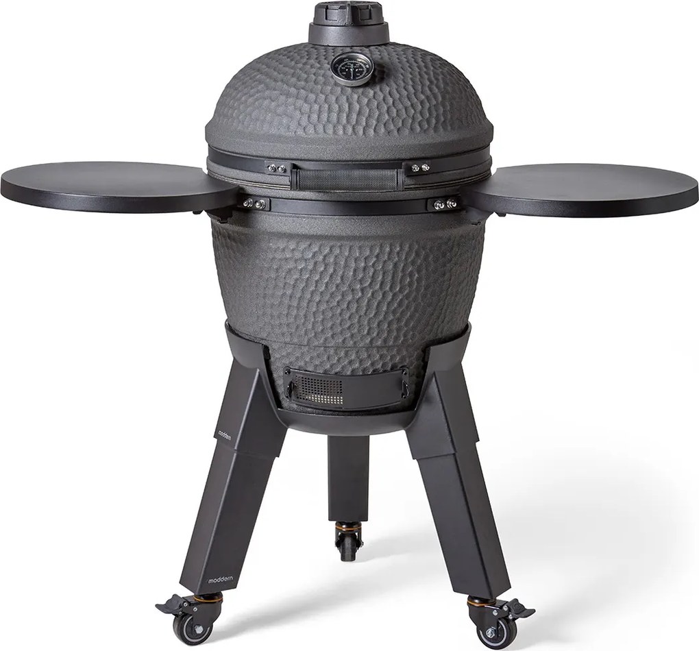 Moddern charcoal grey Complete kamado - houtskoolbarbecue