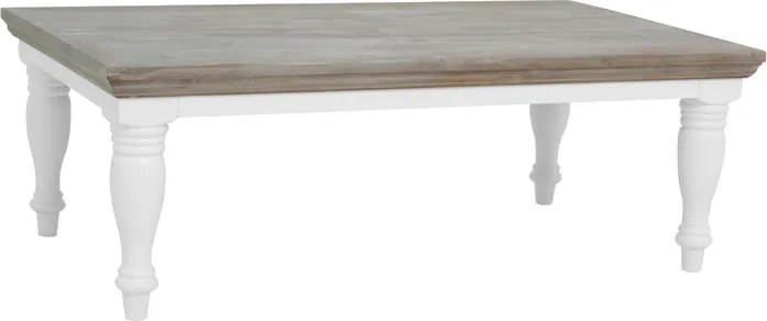 Landelijke Salontafel Greywash - 130 X 75cm.