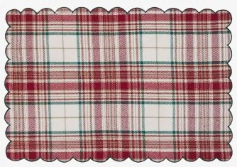 Isgren Katoenen Placemat Wijn Rood - Sklum