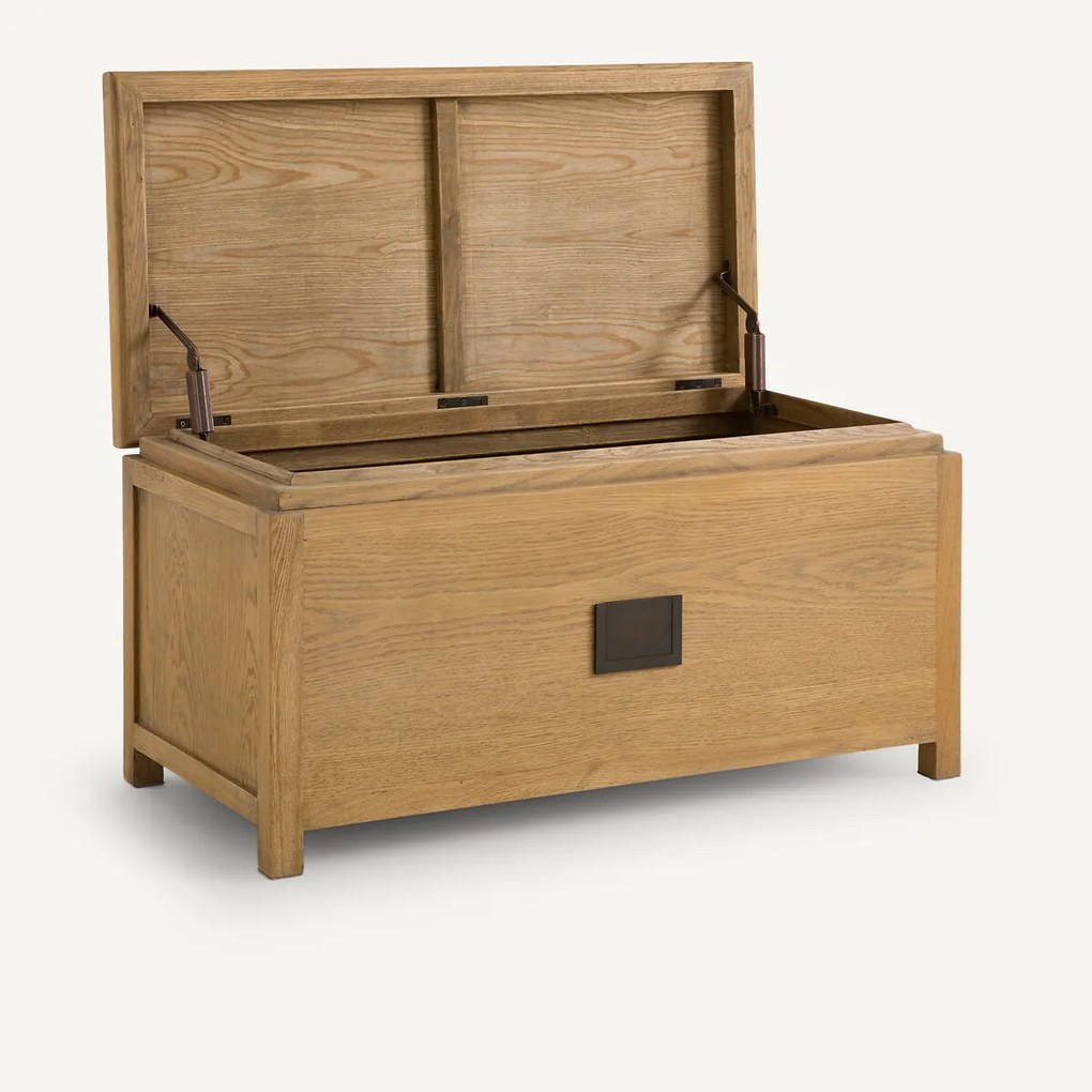 Chinese kist van eikenhout en fineer, Ling