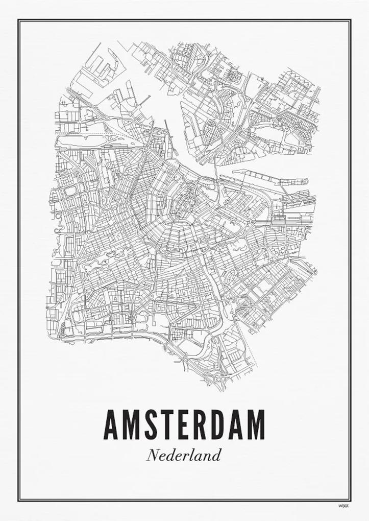WIJCK Amsterdam Stad print
