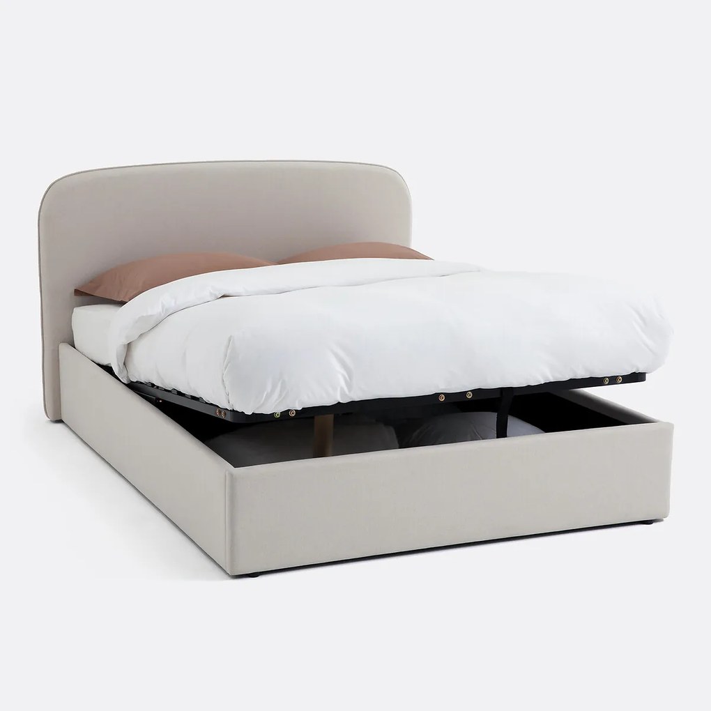 Kofferbed met ophefbare lattenbodem, Conto