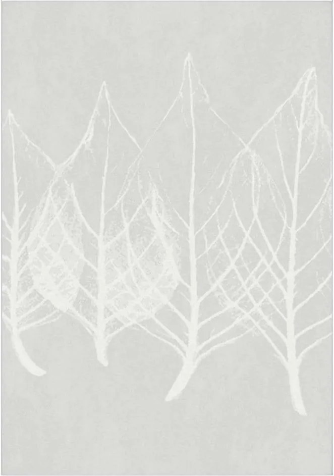 Vloerkleed Vadena - grijs - 120x170 cm - Leen Bakker