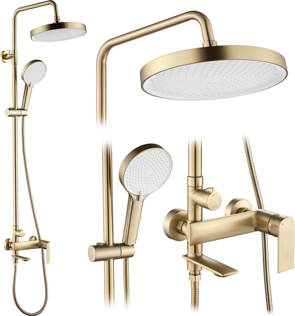 Doucheset REA Veneta Brush Gold