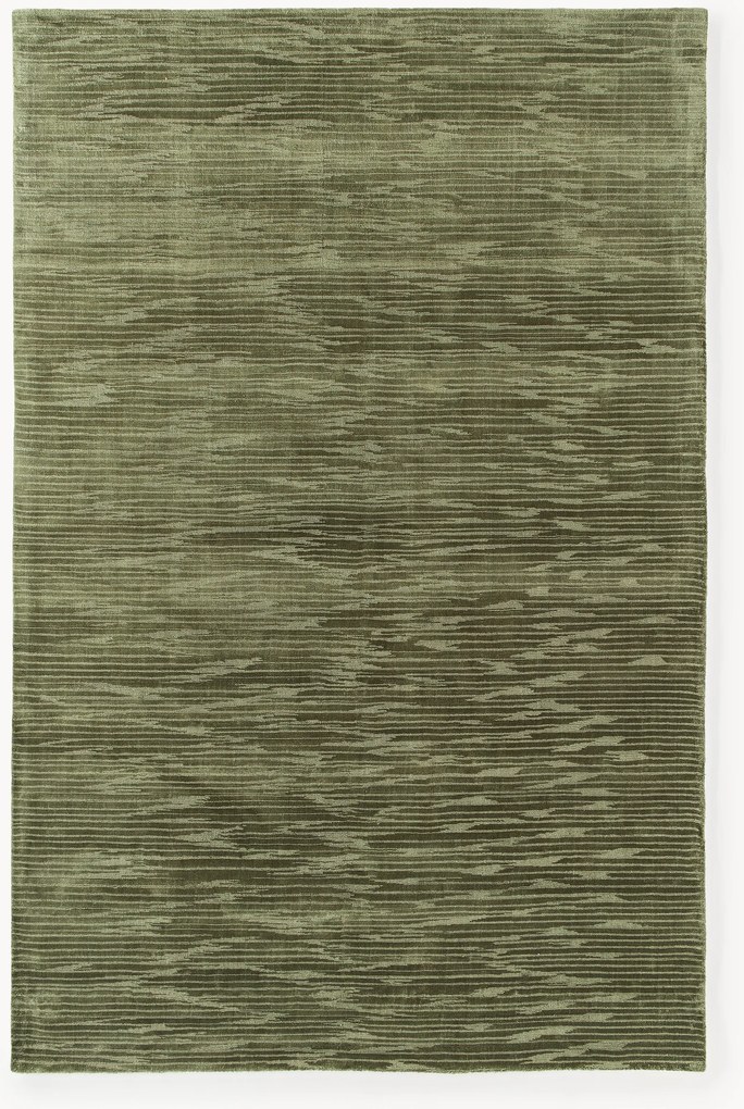 Handgeweven lyocell vloerkleed Oriana