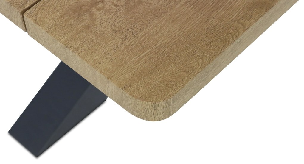 Dining Tuintafel rechthoekig 220 x 102 cm Grijs Azzurro