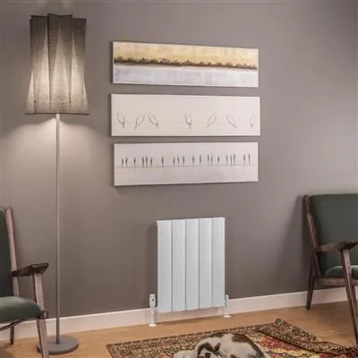 Eastbrook Tordino radiator 45x60cm aluminium 520W wit mat