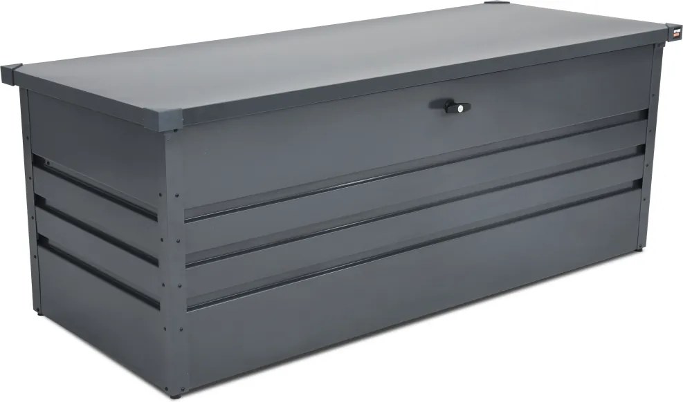 Metalen tuinbox Philadelphia 550l Store Boss antraciet