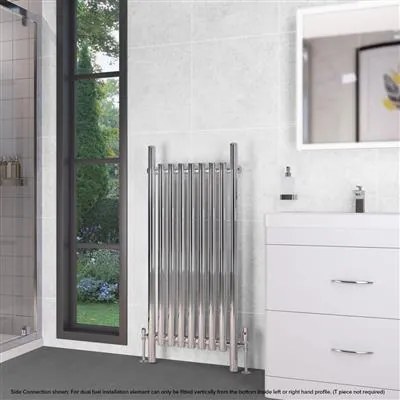 Eastbrook Lambourne horizontale radiator 55x120cm 549W chroom