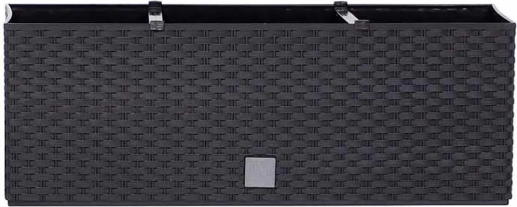 Prosperplast bloempot Rato Case - Antraciet