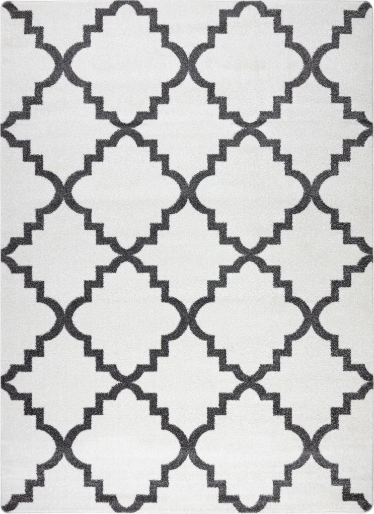 Tapijt SKETCH - F343 room / grijs  klaver Marokkaanse, trellis - TWEEDE-KLASSE PRODUCT