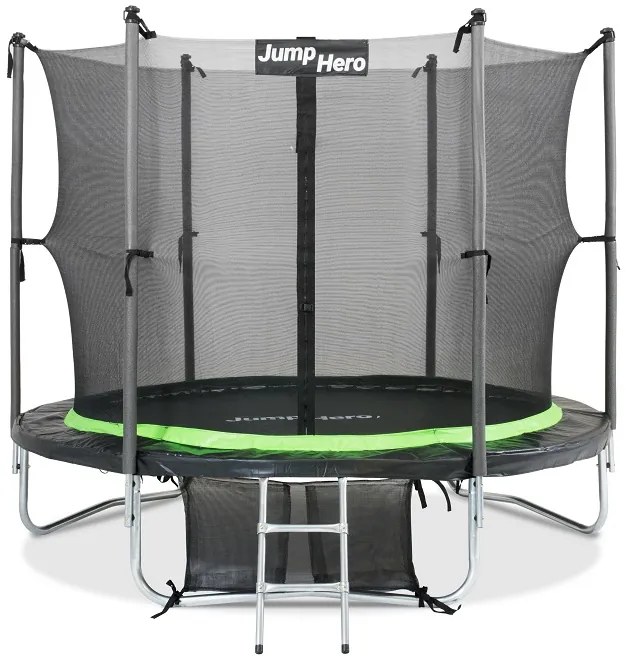 Tuintrampoline met veiligheidsnet aan binnenkant 244cm Jump Hero 8FT
