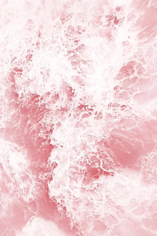 Fotobehang Pink ocean, (85 x 128 cm)