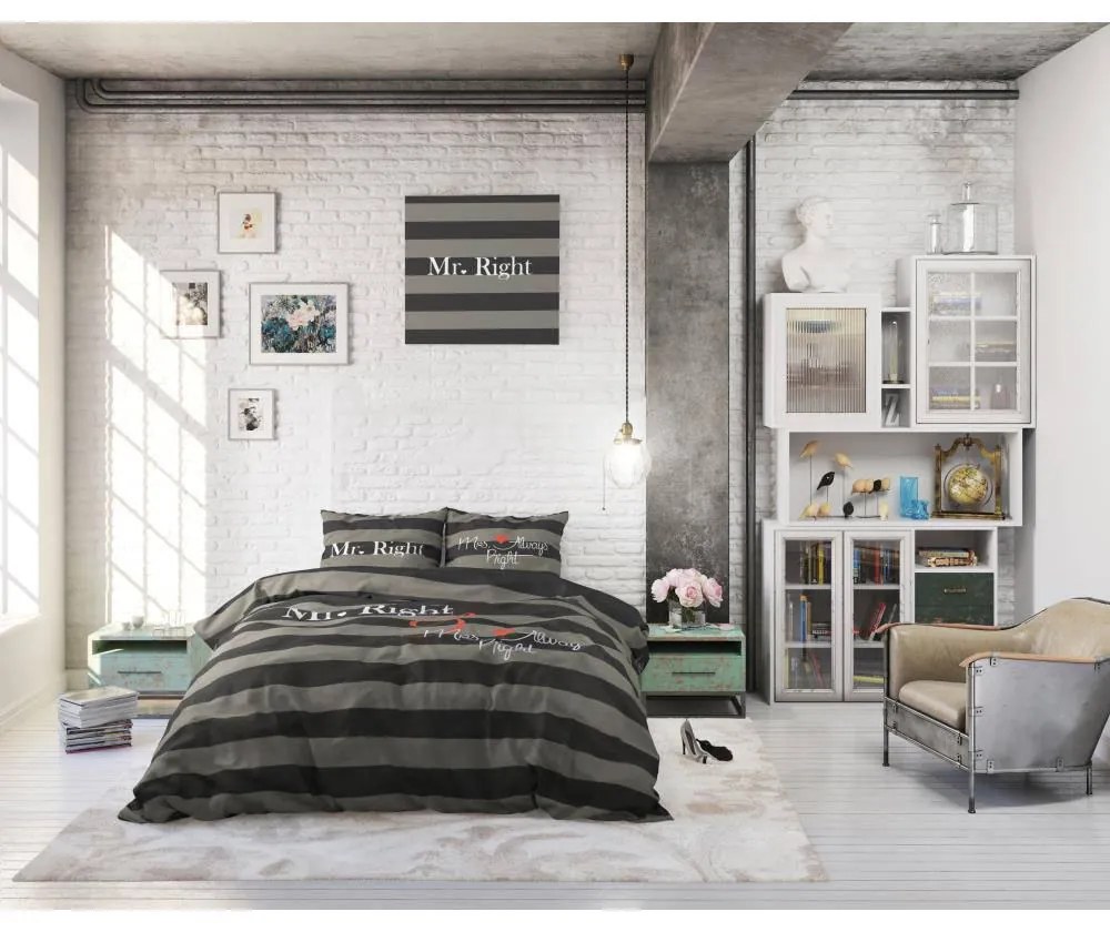 Dekbedovertrekset Mr and Mrs Always | Royal Textile