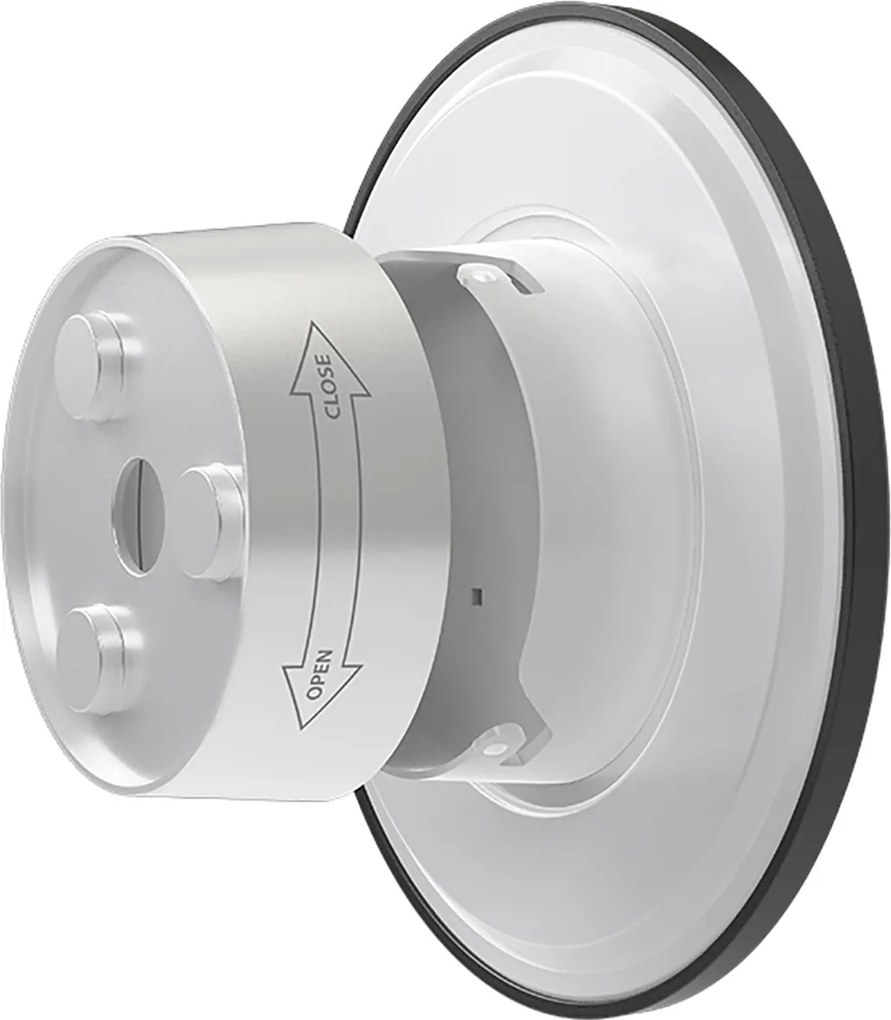 LED Wandlamp Brinton Plinto - Zwart 12x4,7cm