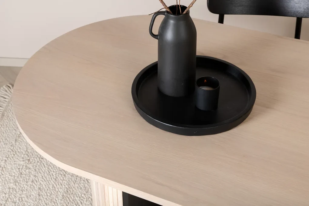 Jörn Eettafel - Rika - 200x90 cm - Whitewash - Jörn