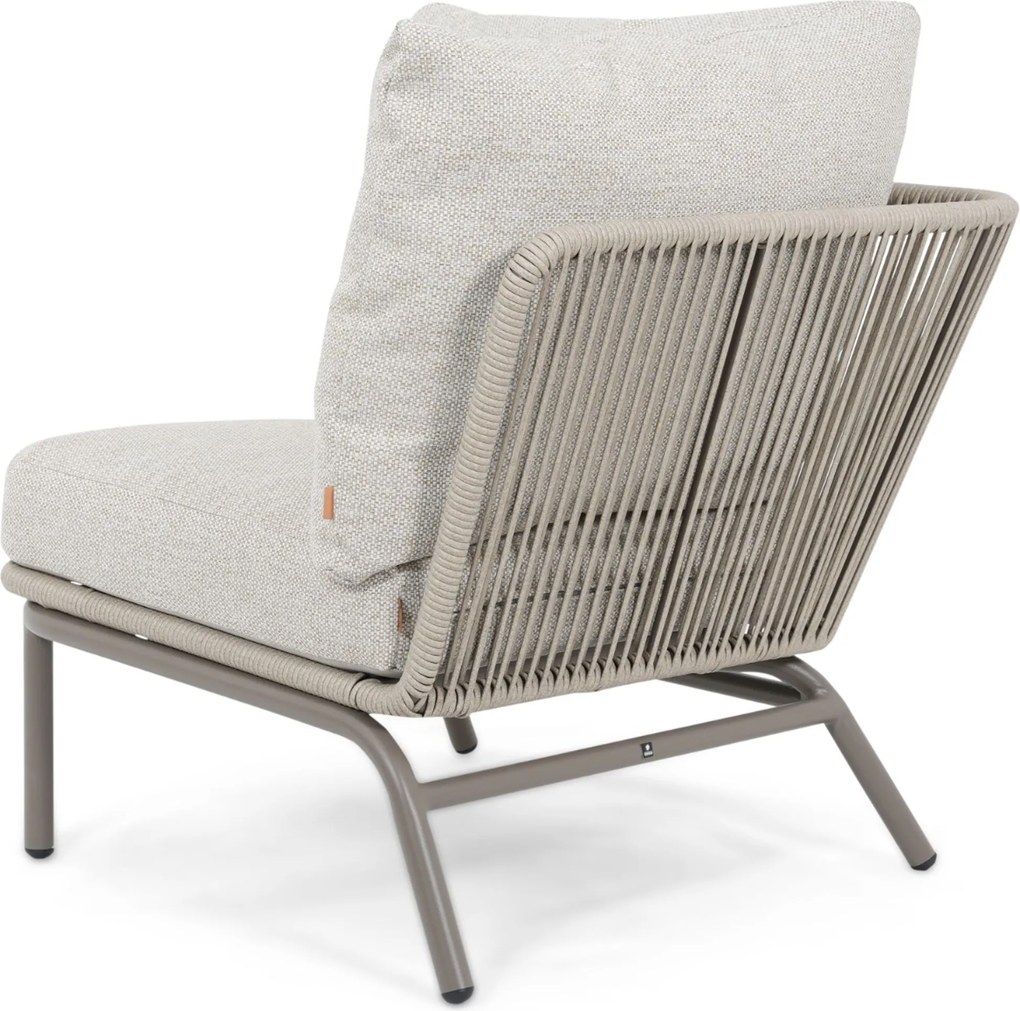 Hoek loungeset 6 personen Rope Taupe  Coco Livo