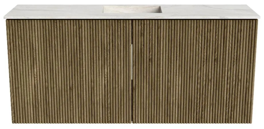 Mondiaz Joya DLux 90cm toiletmeubel dusk met wastafel faye midden 1 kraangat ostra