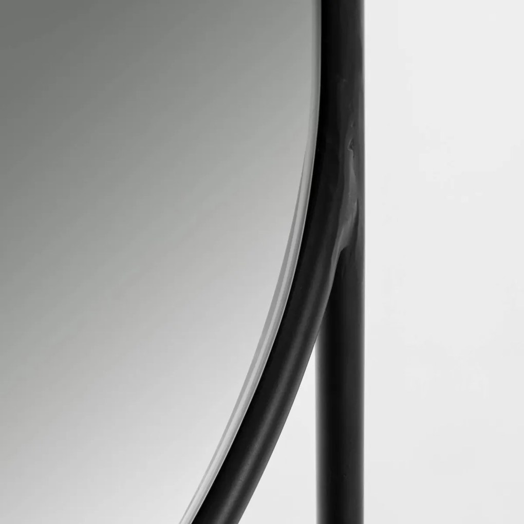 Kave Home Zelma Ovale Leun Spiegel Met Plankje - 41x184cm