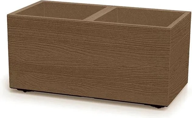 Prosperplast Madera Case Eco Wood Plantenbak - 77 cm - Naturel - FSC Mix