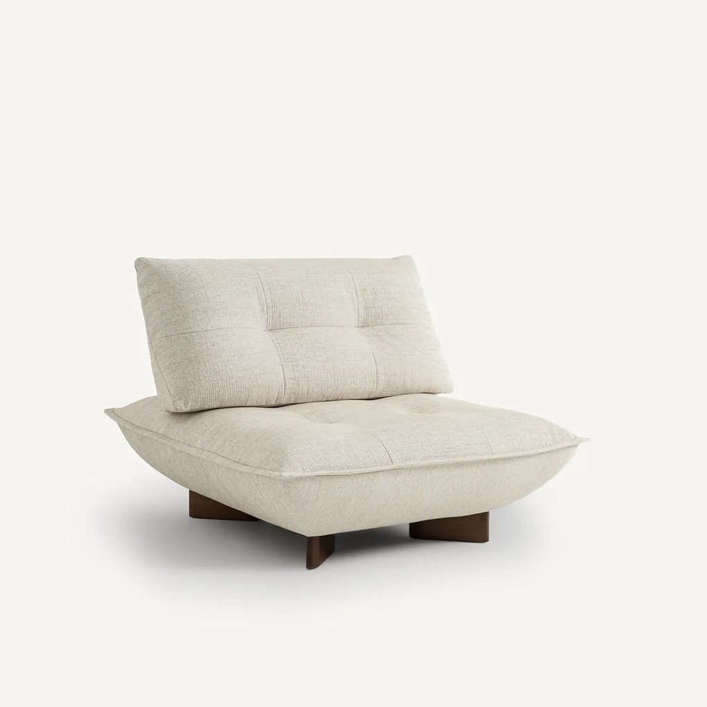 Modulaire bank van jaspé-weefsel, Kaori