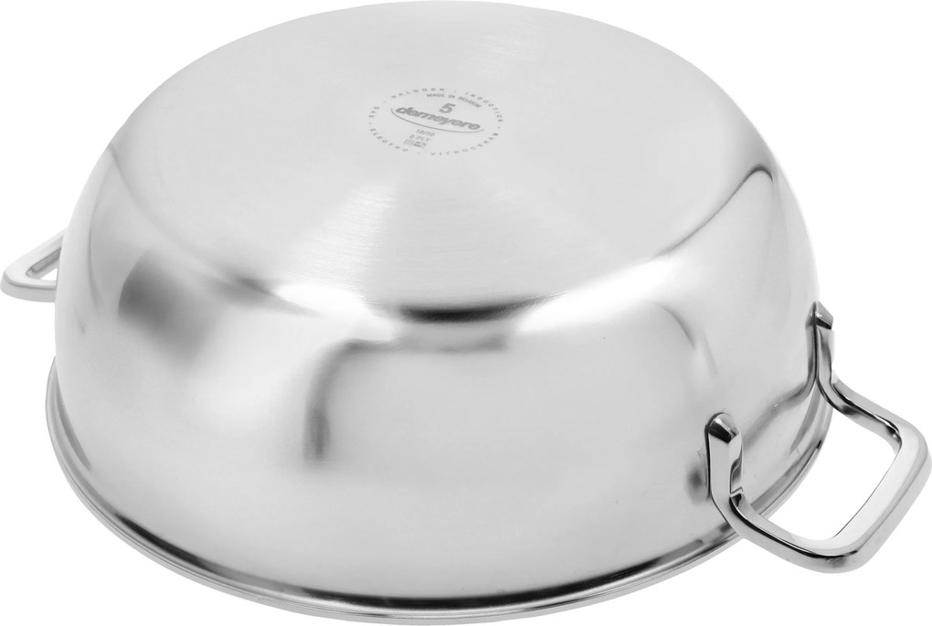Demeyere Intense 5 Sudderpan met dubbelwandig deksel 28 cm / 4 l - Intense 5 - Demeyere