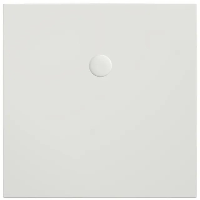 Xenz Flat douchevloer 90x90x4cm edelweis